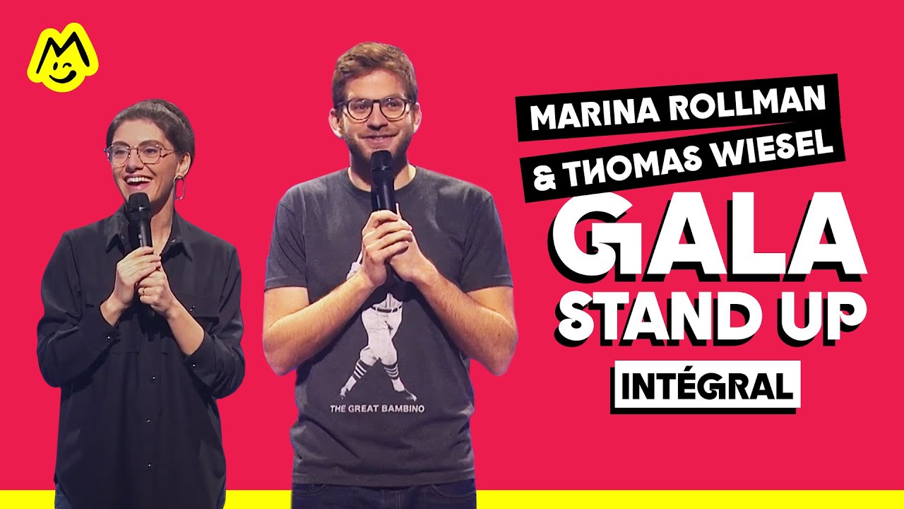 Gala Stand Up Marina Rollman & Thomas Wiesel &ndash; Spectacle complet