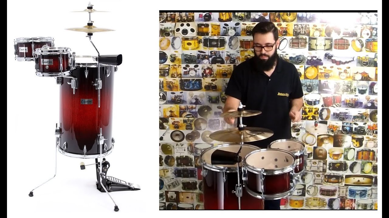 Bateria Cocktail Custom Drums sound check drum set