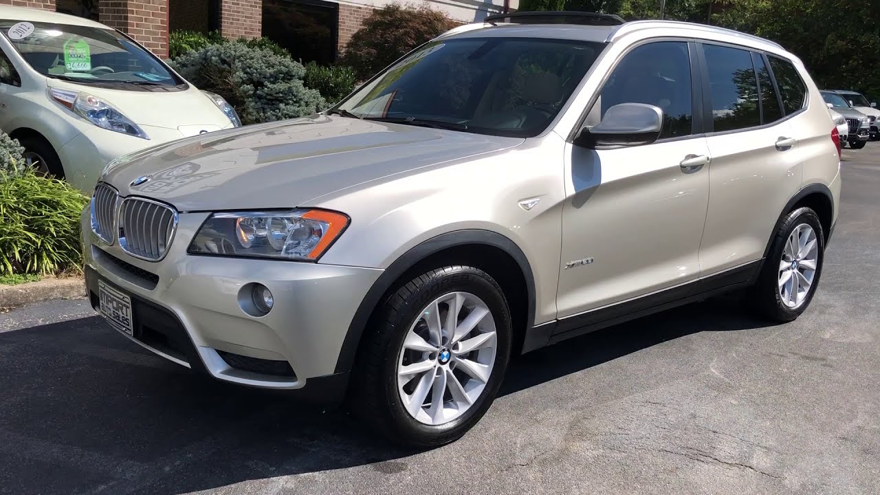 2013 BMW X3 XDRIVE28i WALK AROUND VIDEO STOCK#D03965