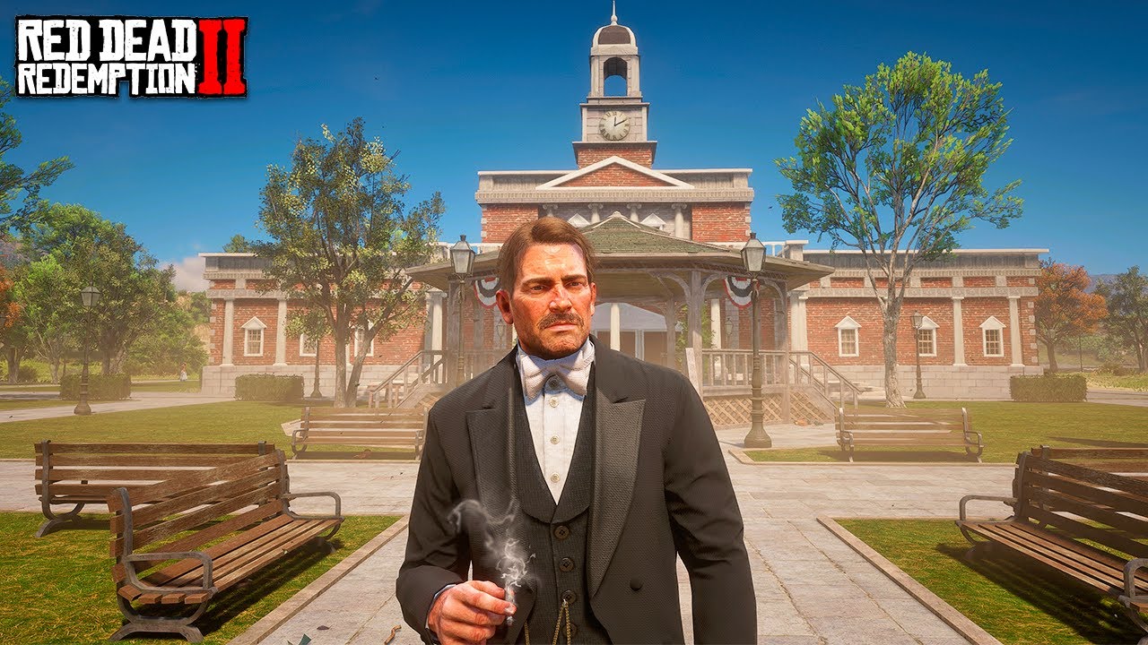 Finalmente! Blackwater de RDR1 está completa em RDR2 (Conteúdo Beta)