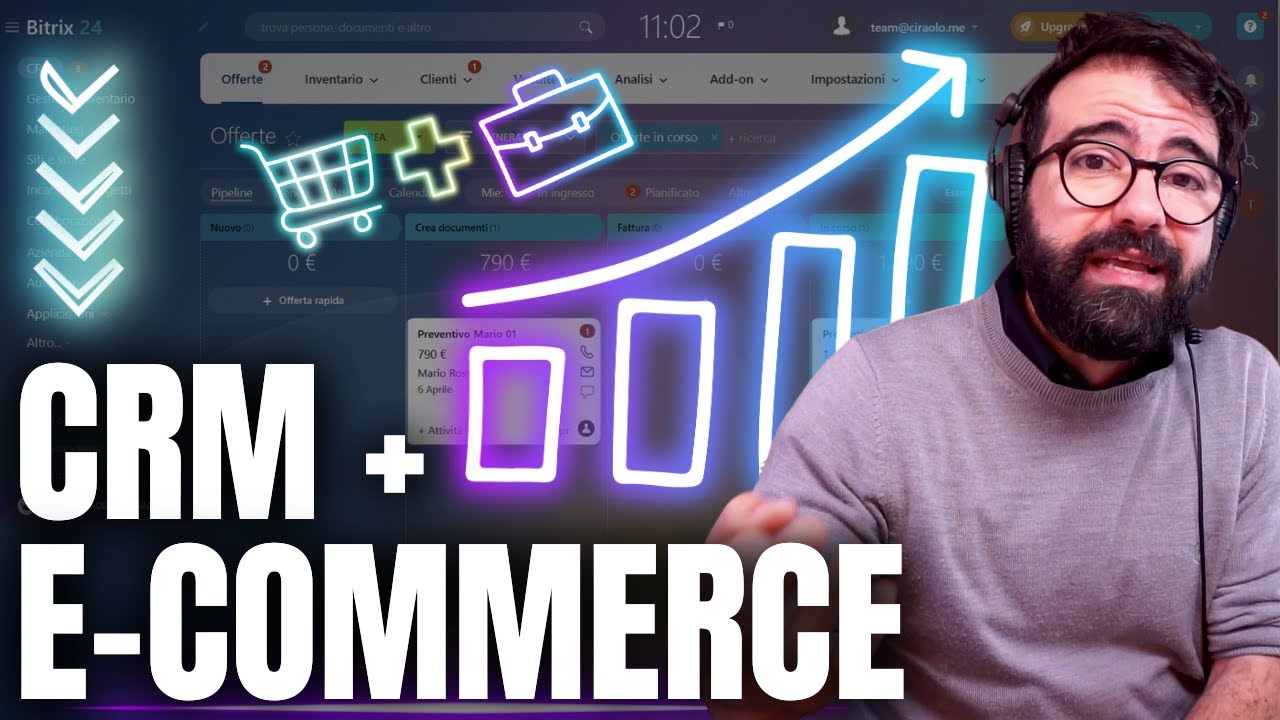 CRM + E-COMMERCE GRATIS con Bitrix24