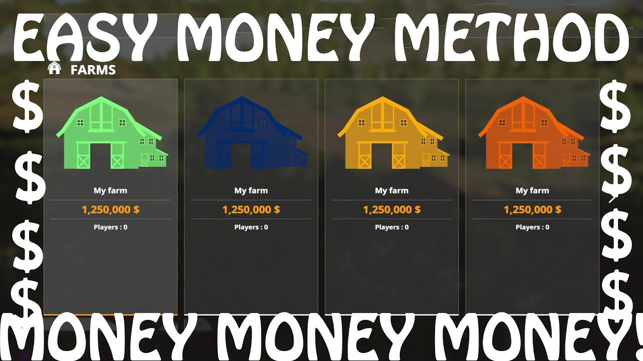 HOW TO EASY EARN MONEY in Farming Simulator 2019 | FS19 MONEY CHEAT | MILLIONS! | PS4 | Xbox One