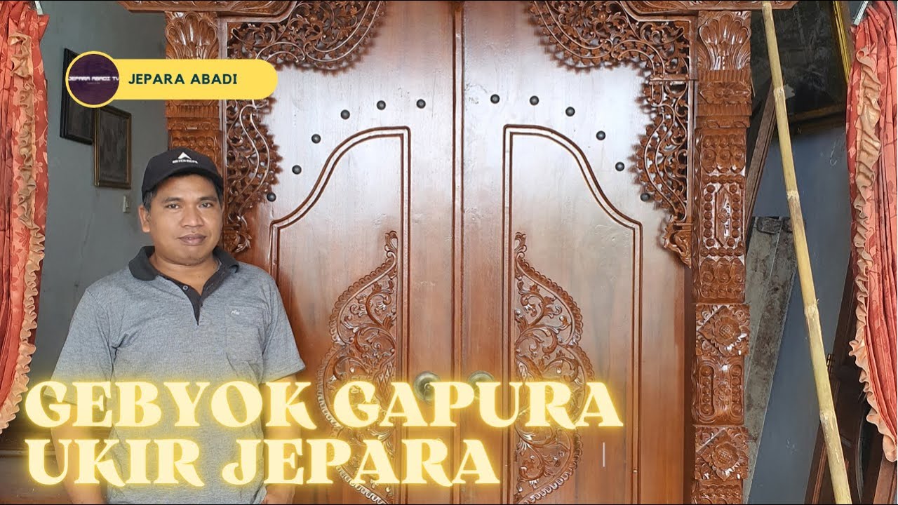 Gebyok Gapura Kayu Jati Jepara | Harga Murah, Barang Istimewa | Proses Pemasangan
