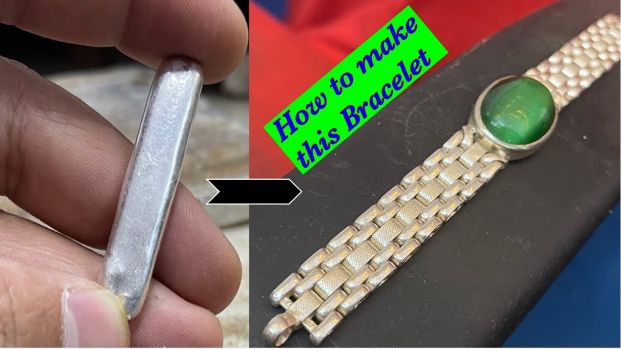 Rolex  Bracelet Making | Silver Chain Bracelet Making | How to Make Silver Bracelet