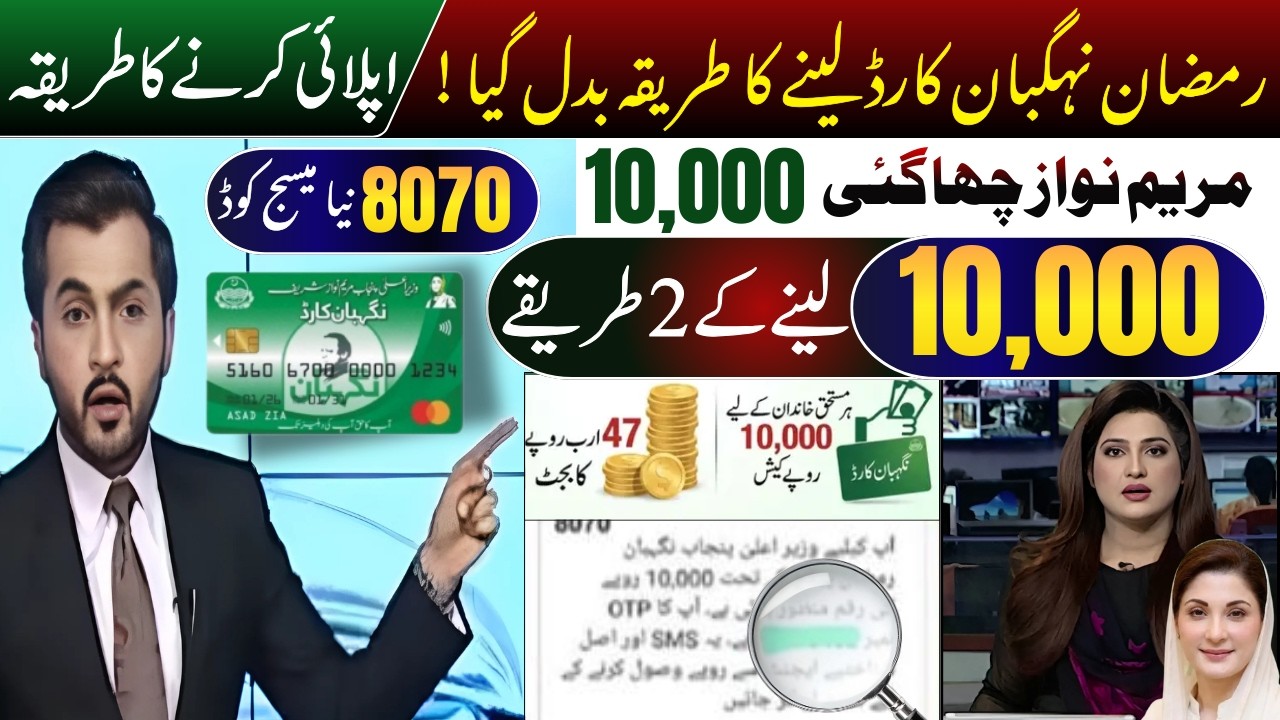 Ramzan Negahban Package 2026 | 8070, 8171 & PSER Registration|Ramzan Negahban Card 2026 Apply Method