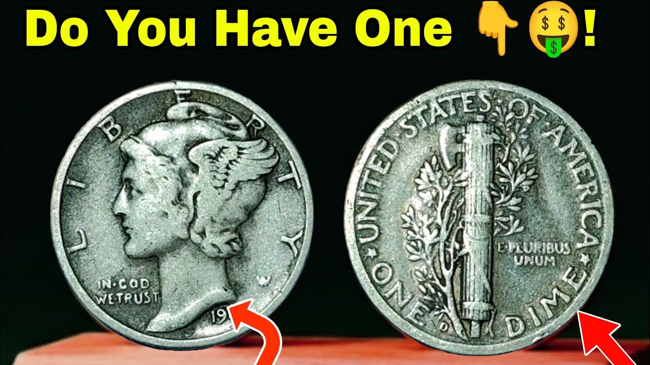 Ultra Rare Mercury Valuable Silver Dimes Hide In Your Pocket!