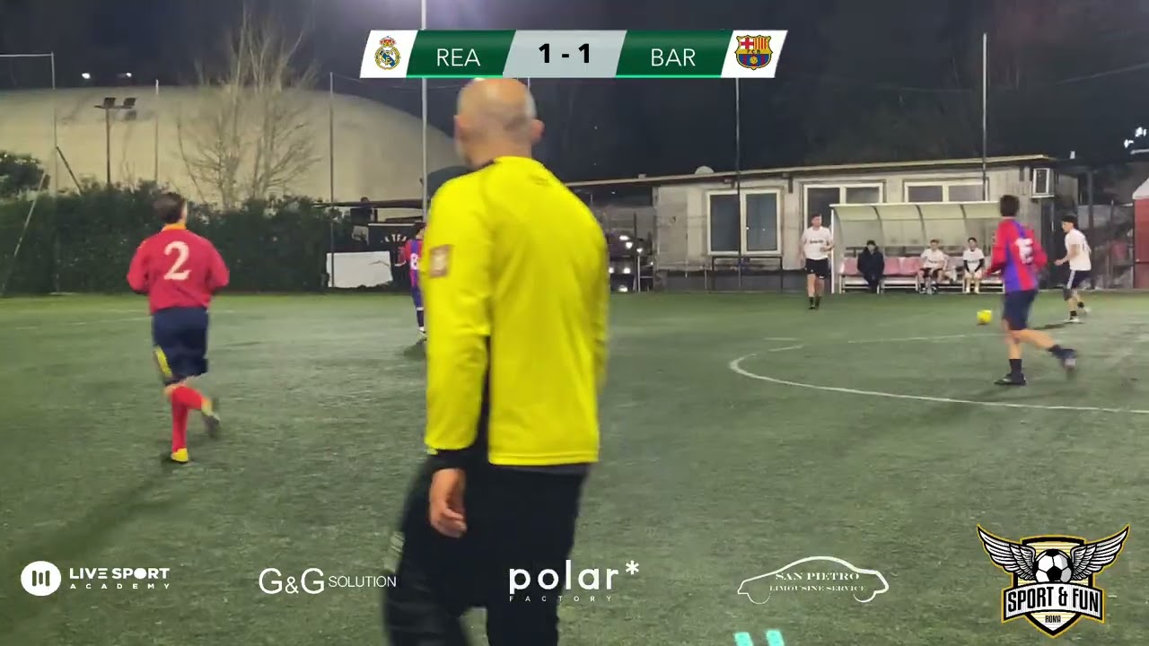 🏆Roma Sport & Fun | C8 | Real Madrid - Barcellona
