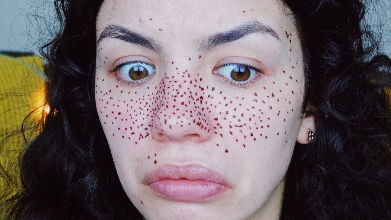 I TRIED HENNA FRECKLES...and, well...just watch.