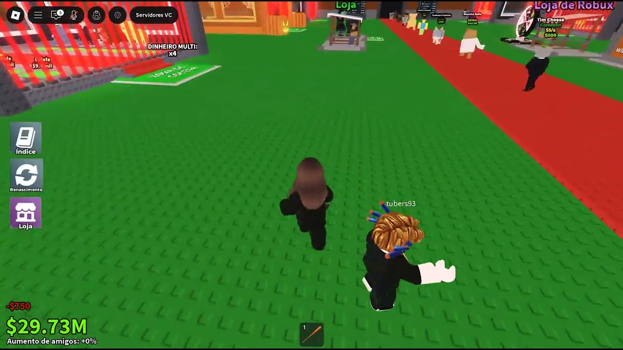 Jogando Roblox 1796 (Mapa: [👾] Roube um Brainrot)