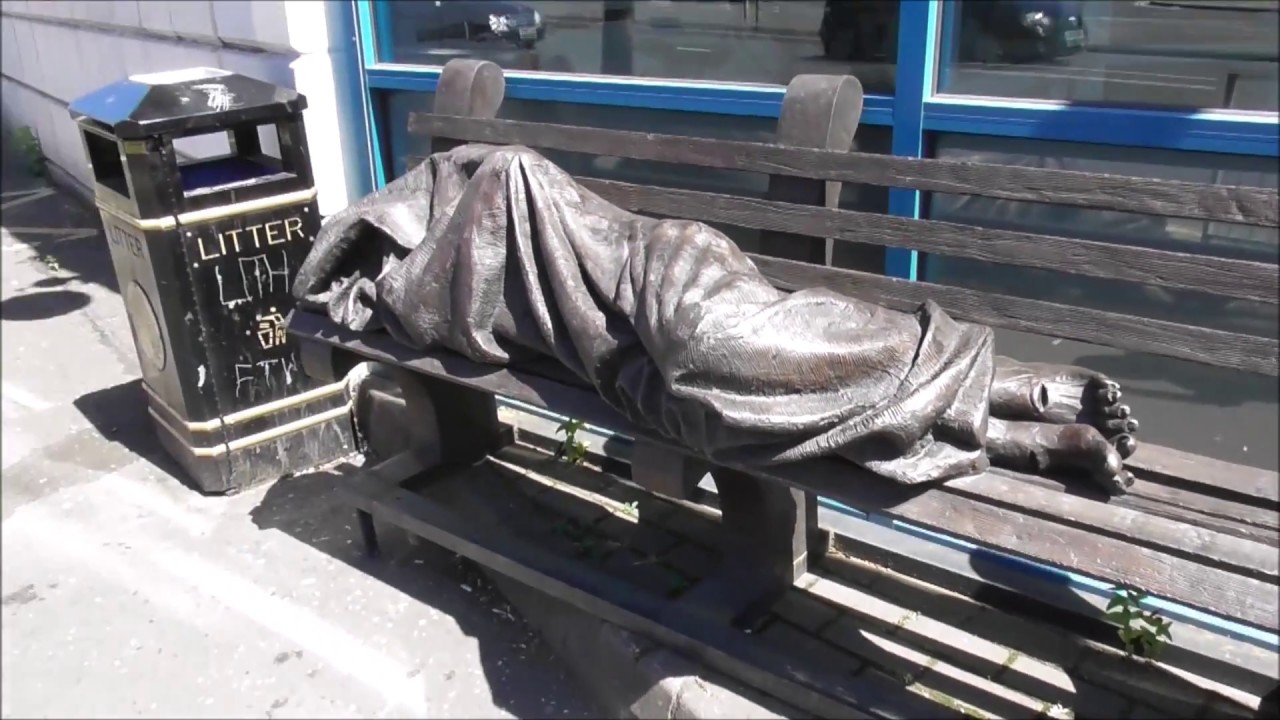 'Homeless Jesus', Salvation Army Centenary House Belfast