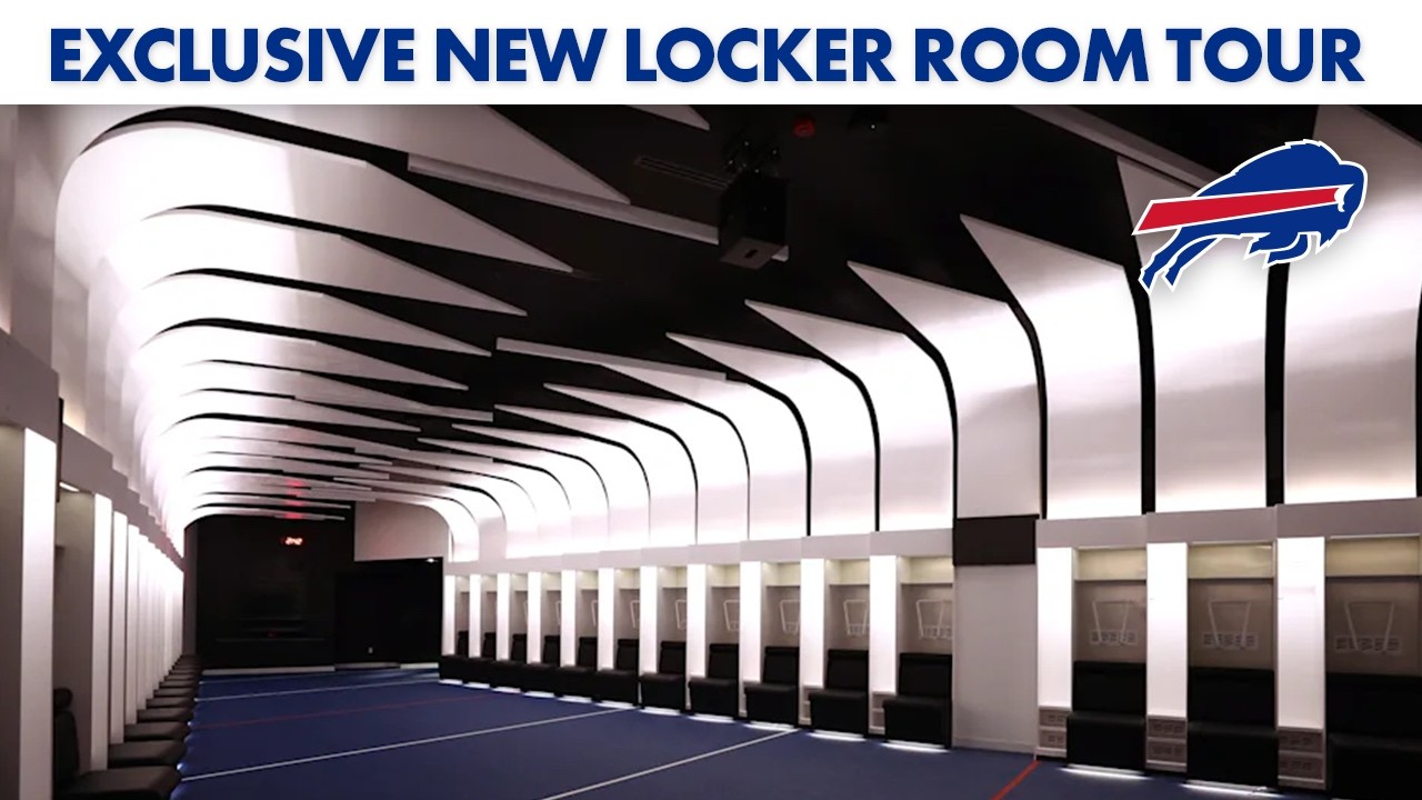 Buffalo Bills Locker Room Reveal at Highmark Stadium!