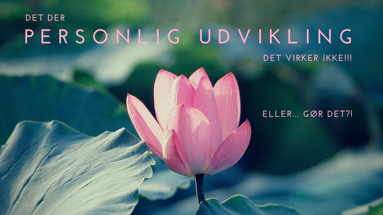 Personlig udvikling  - virker det overhovedet!?