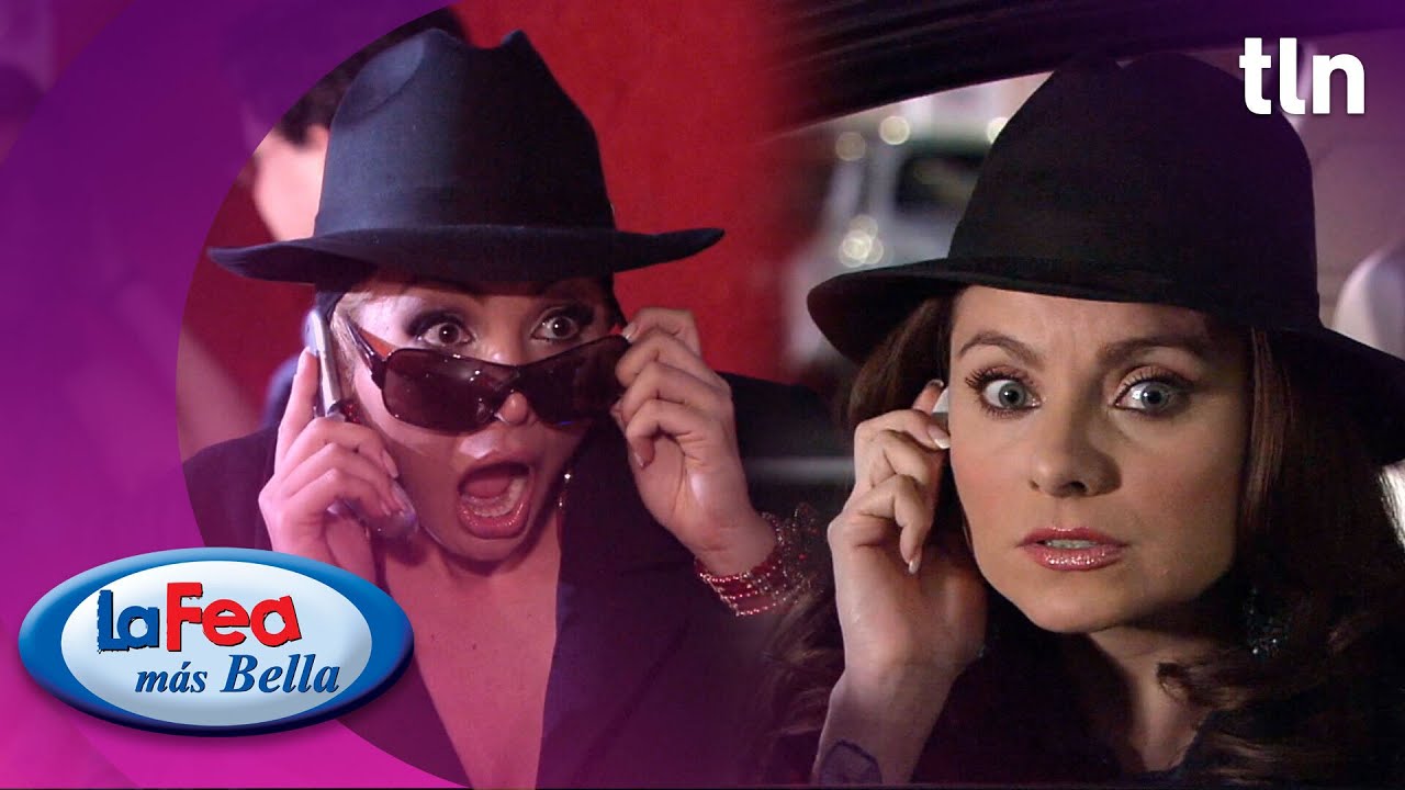 Marcia y Alicia se visten de detectives para espiar a Fernando | La fea más bella | Capítulo 42 1/2