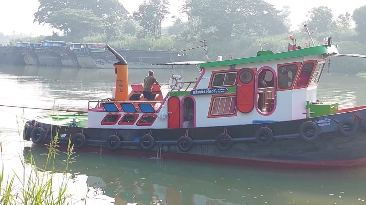 เรือโยง เรือหนัก ขนน้ำตาล 6000 ตัน