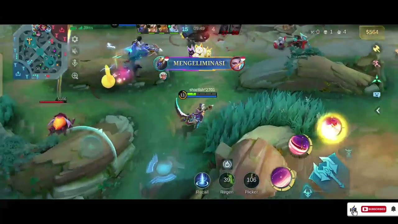 Ruby gameplay 104#mobilelegends #mlbb #ruby 