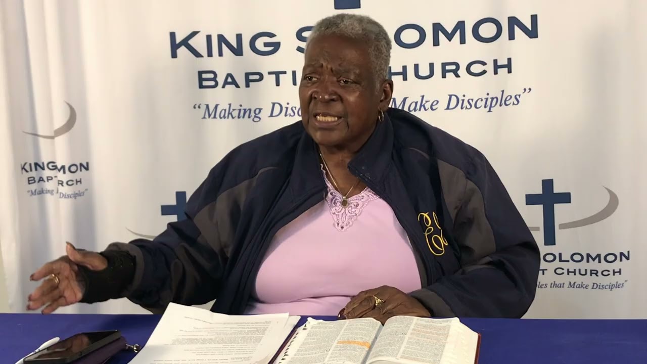 KSBC WOMEN'S BIBLE STUDY With Sis. Judy Ezidore.....Daniel 10