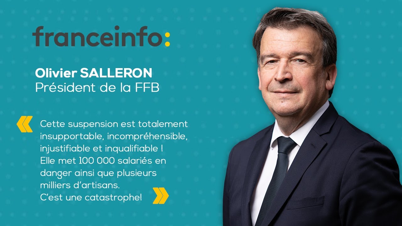 Suspension de MaPrimeRénov' - Réaction d'Olivier Salleron au micro de France Info