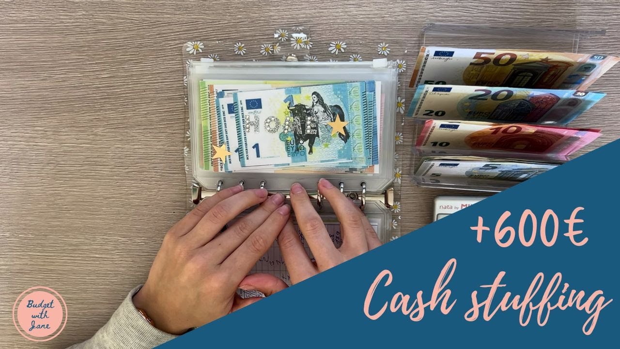 Cash stuffing 600+ EUROS!!! | Cash envelopes |  Sinking funds | Euro budget | Savings challenges
