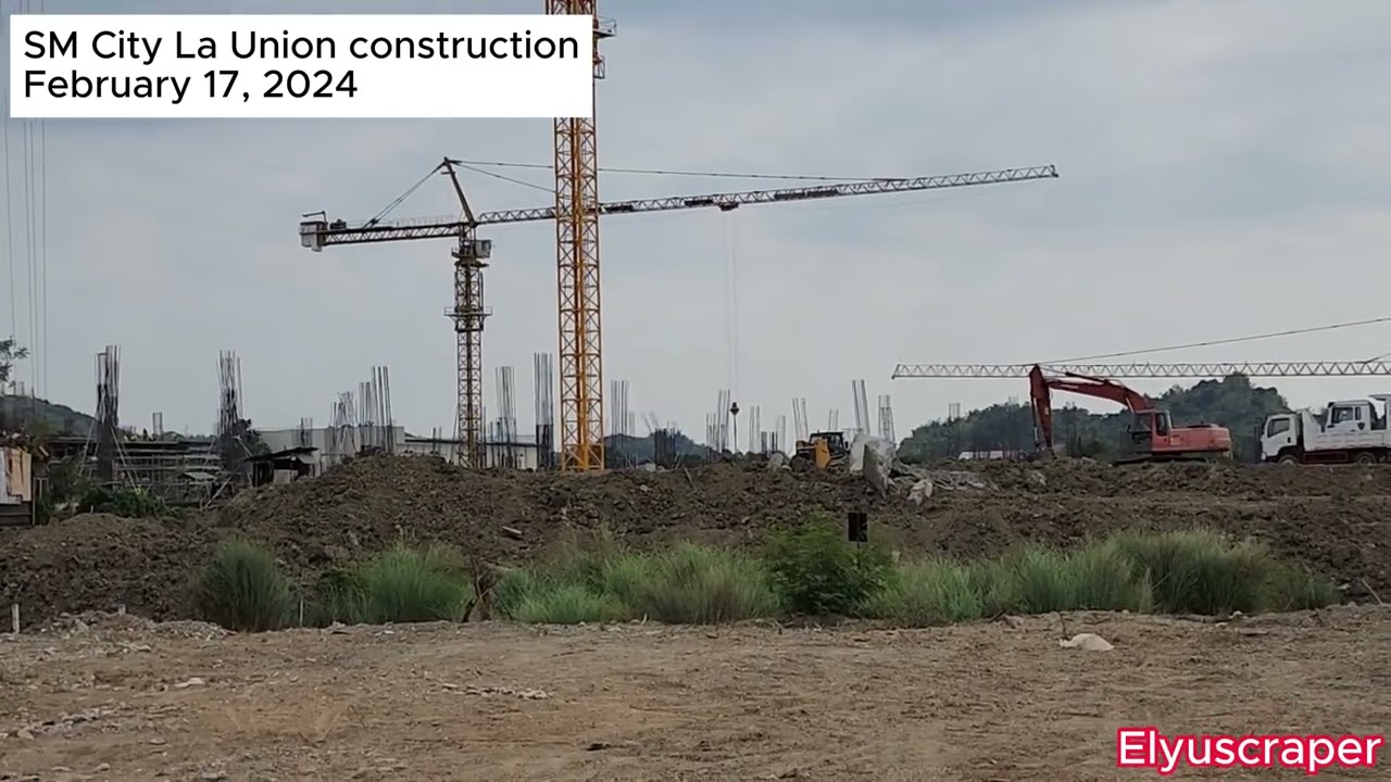 SM City La Union construction February 17, 2024
