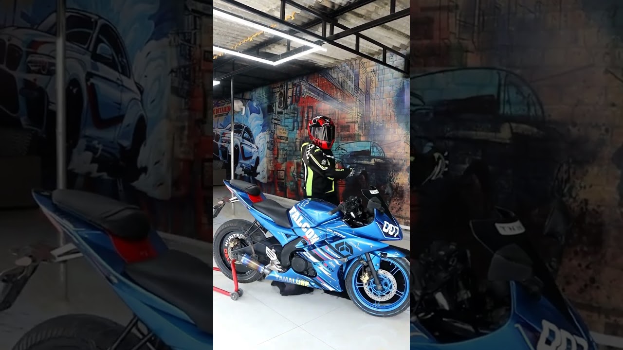 R15v2 modified new bike
