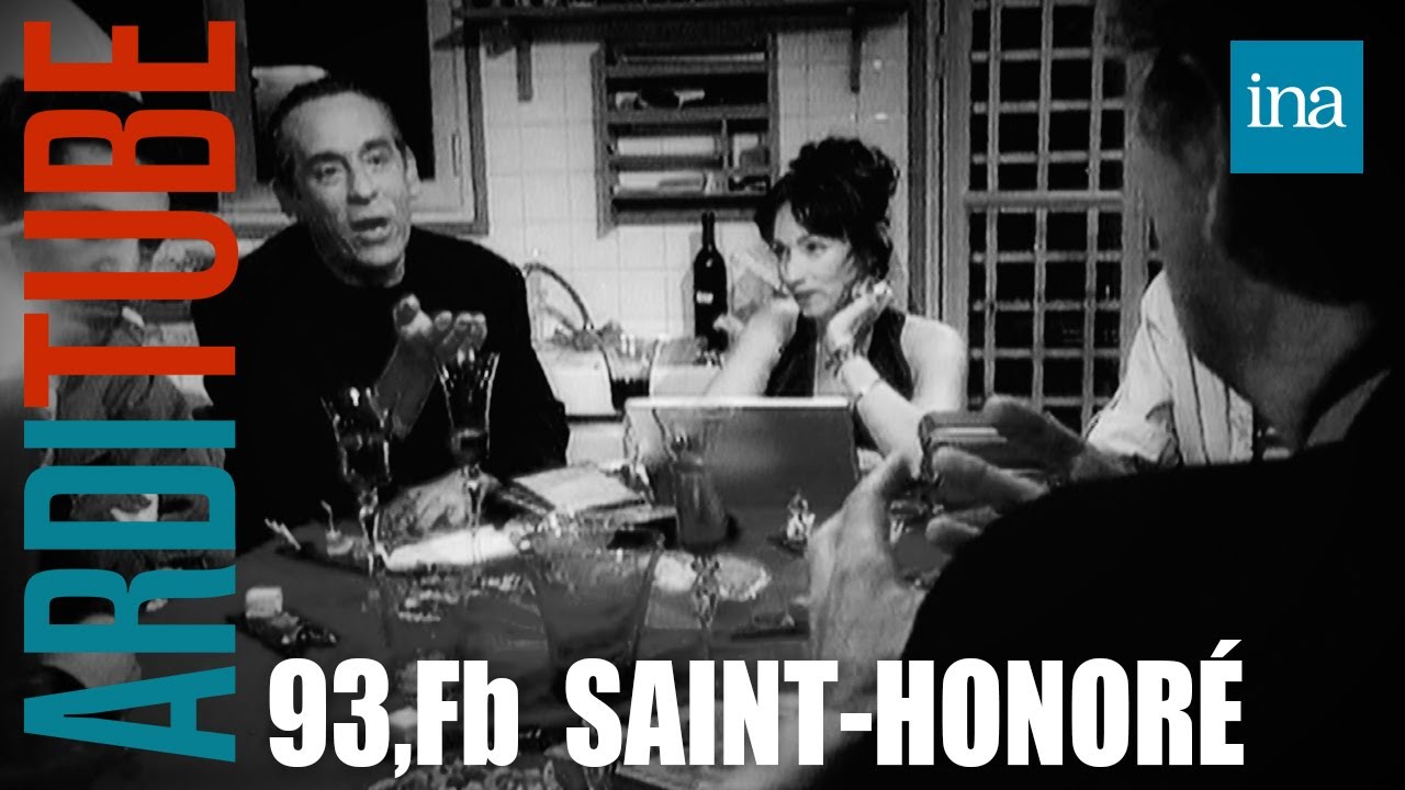 Dîner Basque chez Thierry Ardisson au 93, FB saint-Honoré | INA Arditube