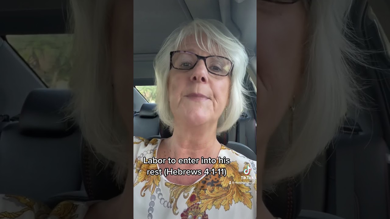 Labor to enter into his rest (Hebrews 4:1–11) ￼