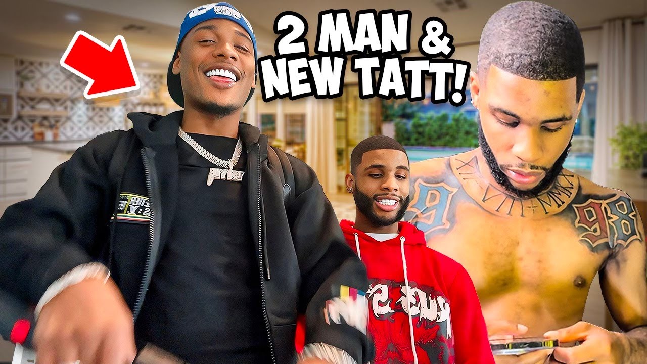 AR'MON MESSED UP OUR TWO MAN!!! MY NEW TATTOOS GOT INFECTED!!