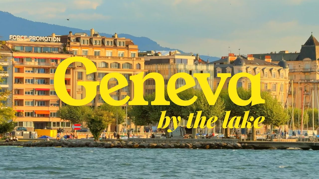 Slow Jazz Days by Lake Geneva, Switzerland