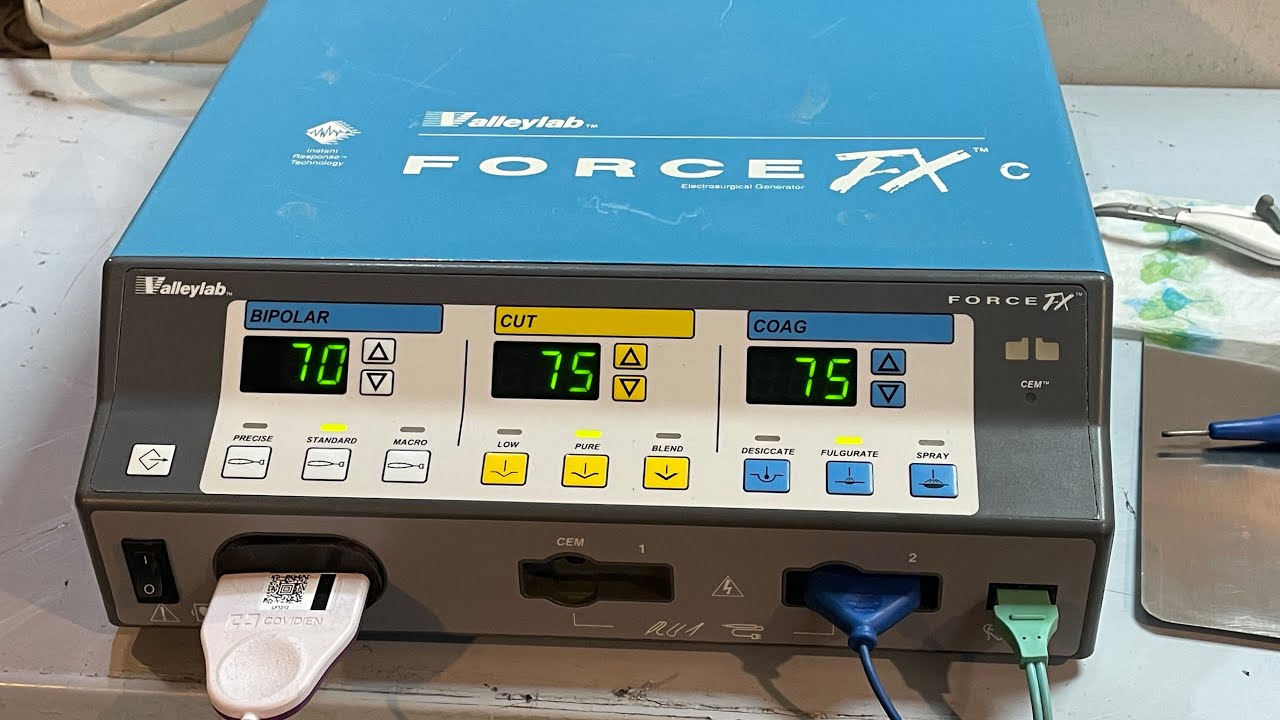 Electrobisturi adaptado para pinzas Ligasure