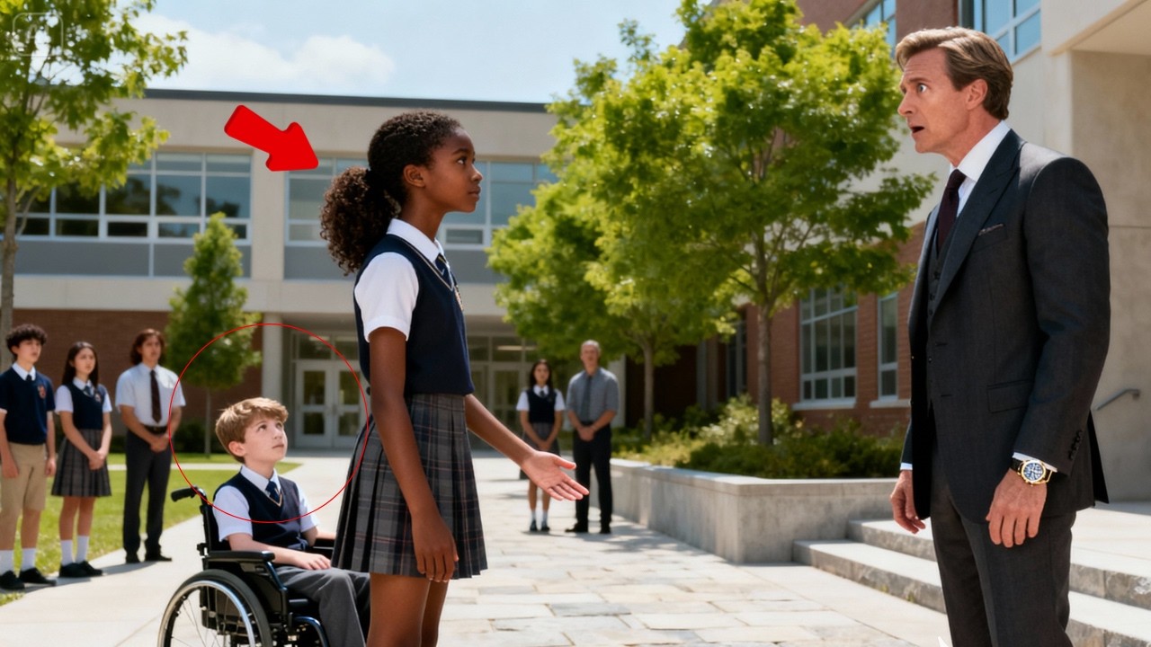 Billionaire Dad SEES Black Girl DEFEND His Disabled Son — His NEXT MOVE STUNS ALL