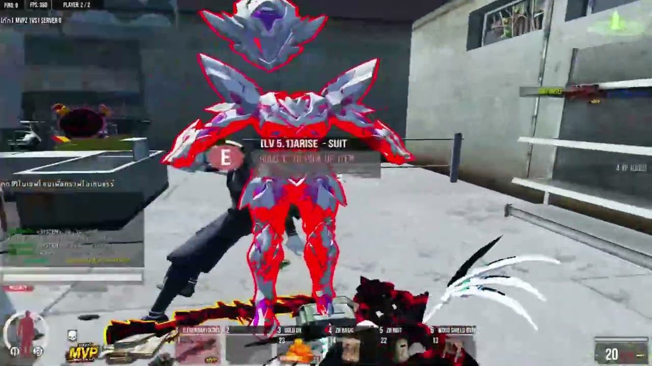 Warz MVP  Legendary oveload mythic ทั้งคลิป (รวมทุกโปร)