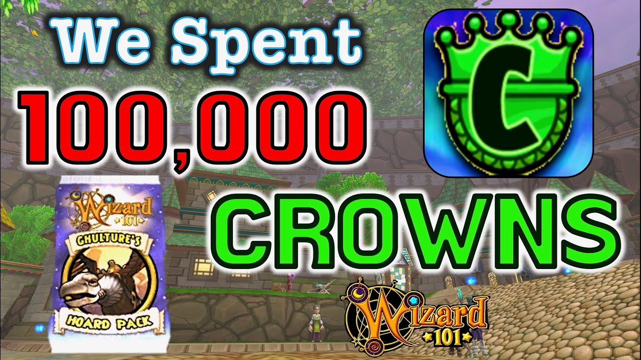 Wizard101 - We Spent 100,000 Crowns On Ghulture's Hoard Packs!
