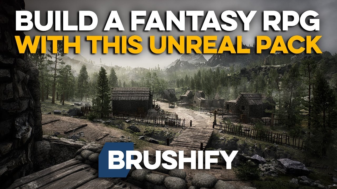 Brushify - Fantasy Pack Showcase (Unreal Engine 5)