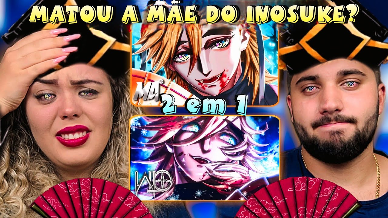 REACT - |2 EM 1| Douma (Kimetsu no Yaiba) - Lua Superior Dois | M4rkim e WLO