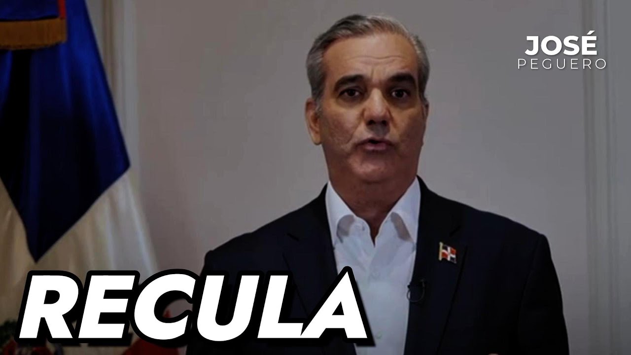 Luis Abinader recula con la Reforma Fiscal