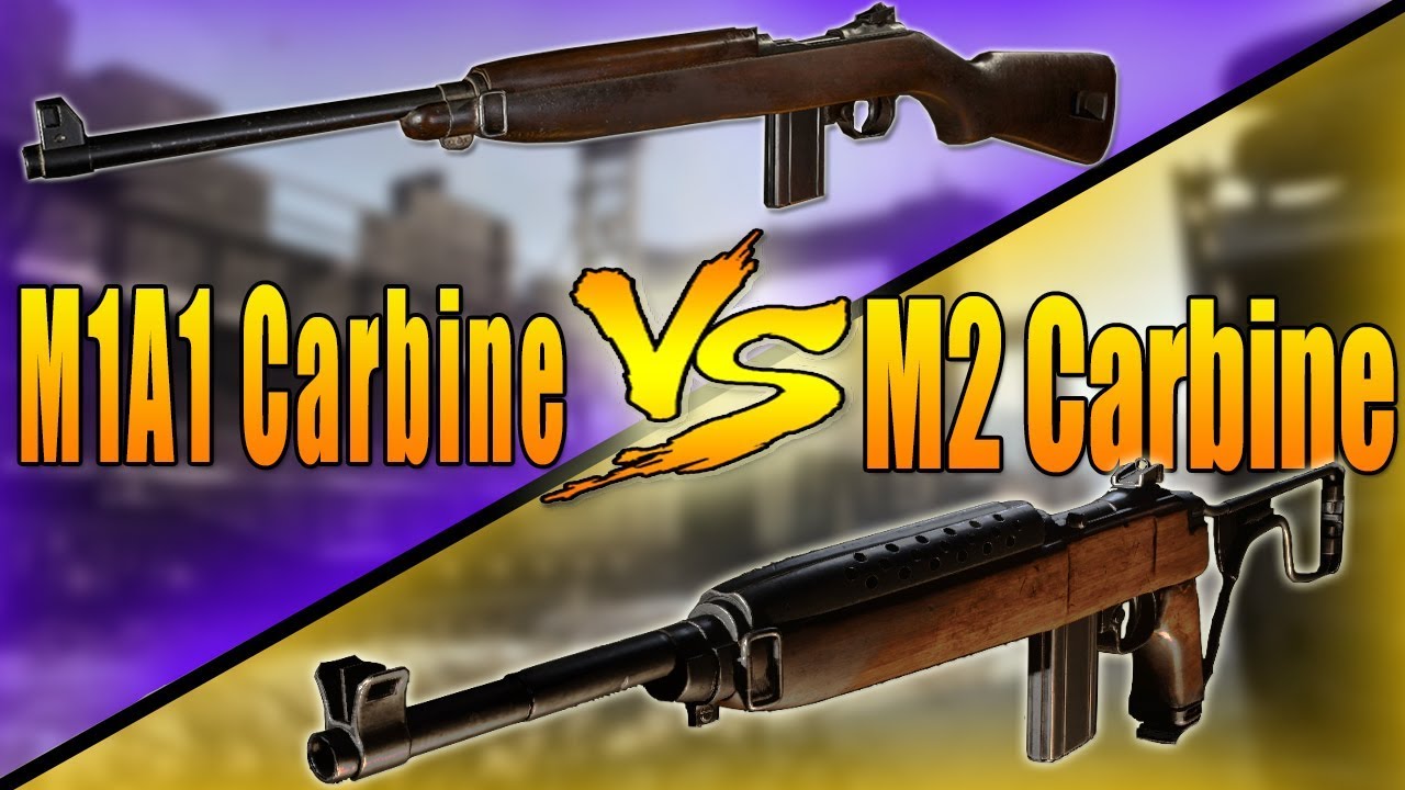 M1A1 Carbine VS M2 Carbine (Call of Duty WW2 Weapons Versus)