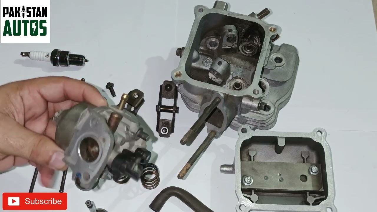 Cylinder Head Parts of Generator 3 1KVA Complete Detail#pakistanautos #generator#generatorepairing