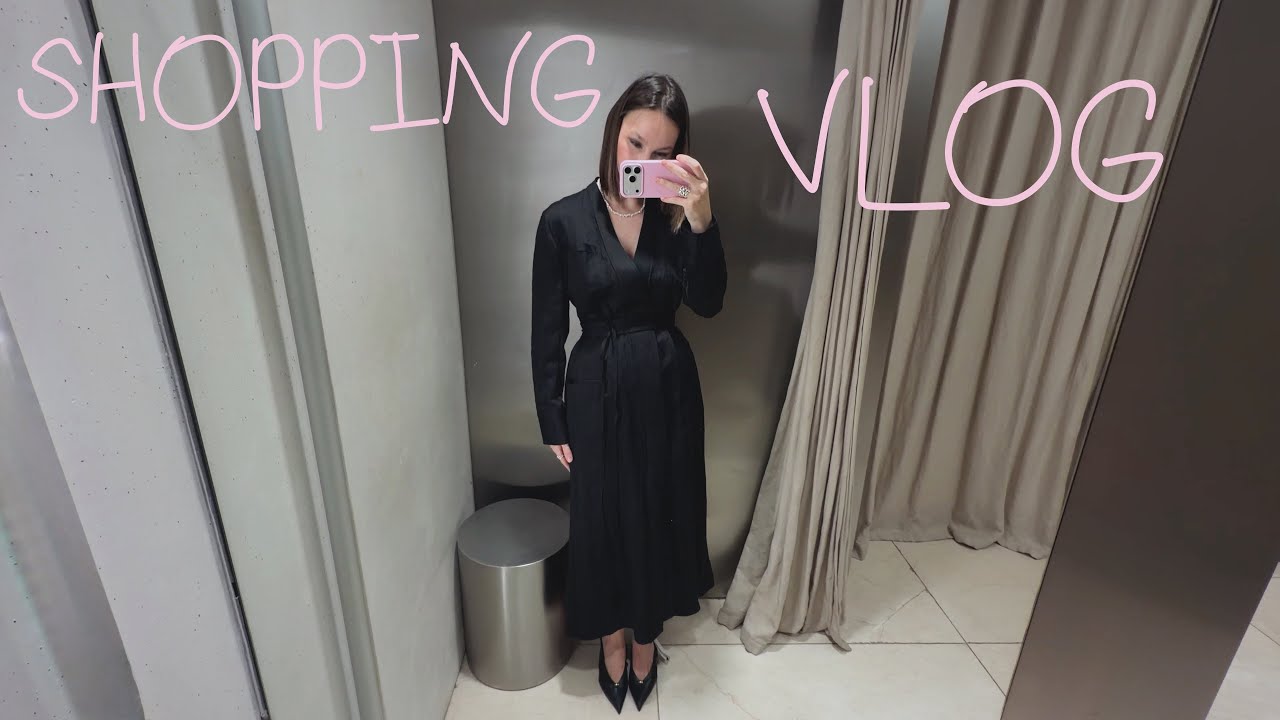 шоппинг влог ZARA • MANGO • ZARA Home • H&M home / платье в вишлист, хочу всё в zara home ✨