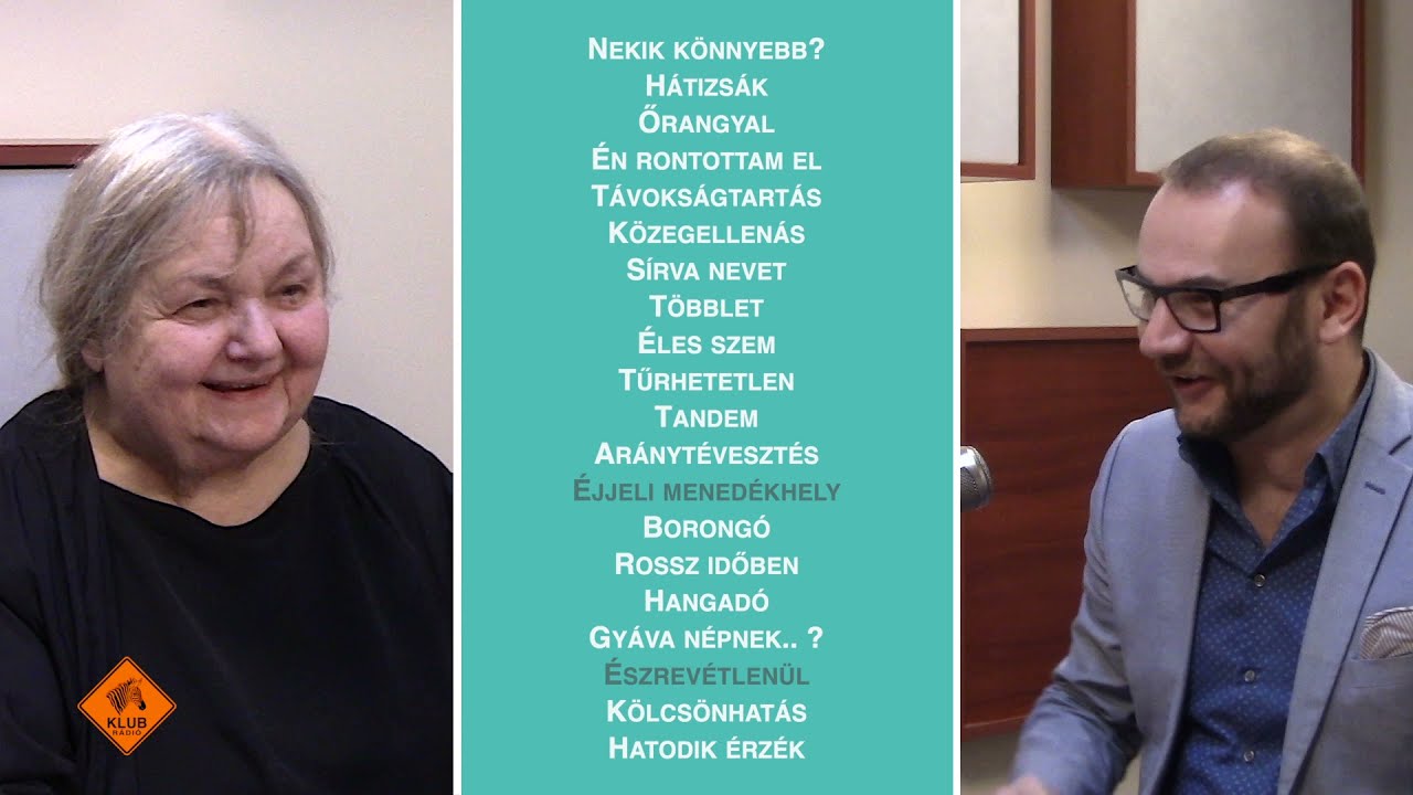 Szavakon túl #24 (2022.01.09.): Pogány Judit - Kadarkai Endre műsora a Klubrádióban