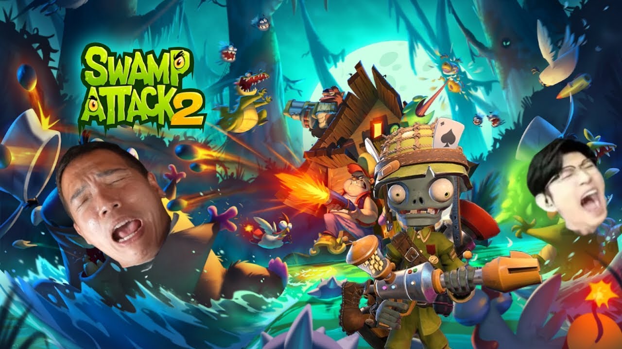 Swamp Attack 2 ปกป้องจากภัยคุกคามจากหนองน้ำ