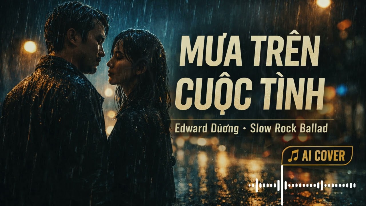MƯA TRÊN CUỘC TÌNH – SONG CA NAM NỮ I Edward Dương | nhạc Hoa lời Việt