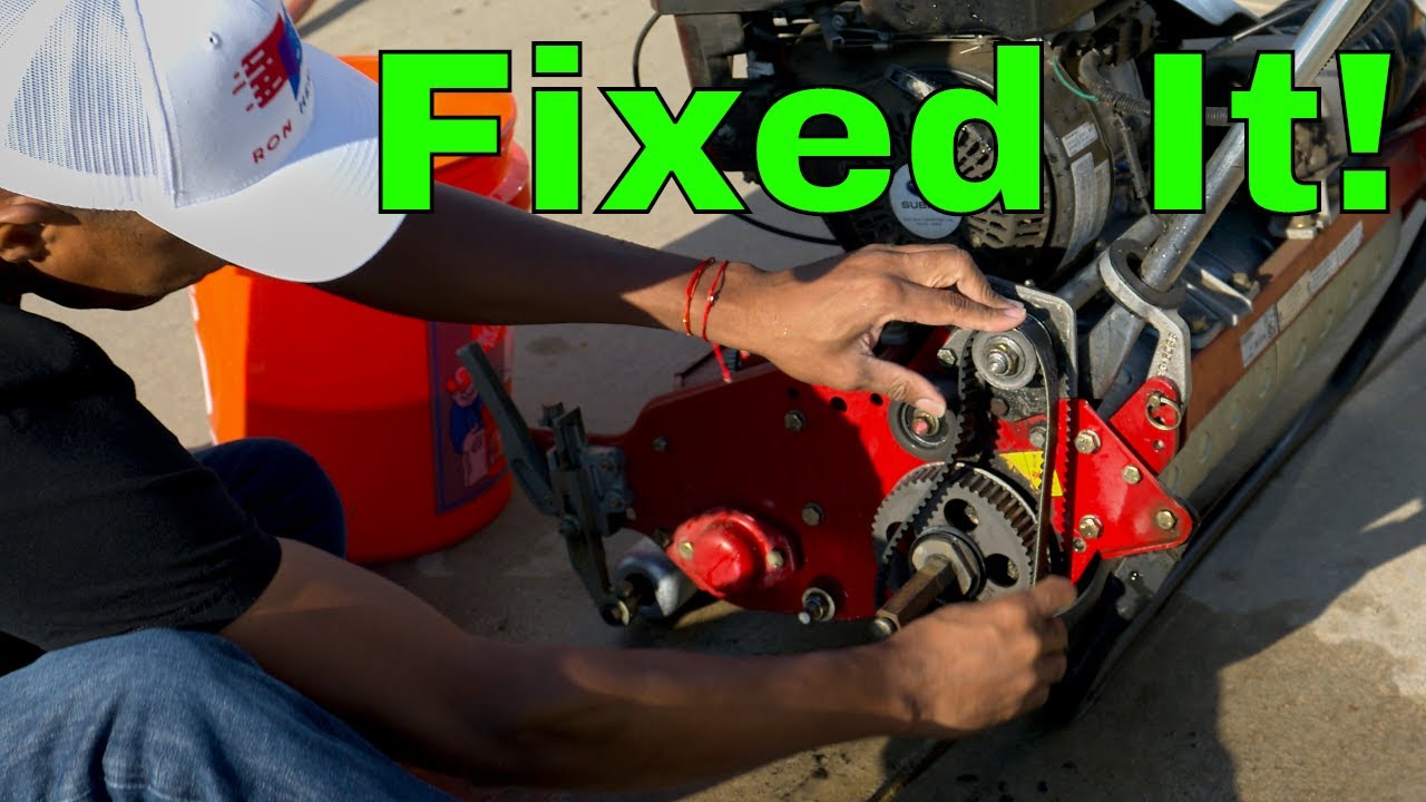 [TORO GREENSMASTER 1600 REPAIR] - Mower Drive Belt Replacement