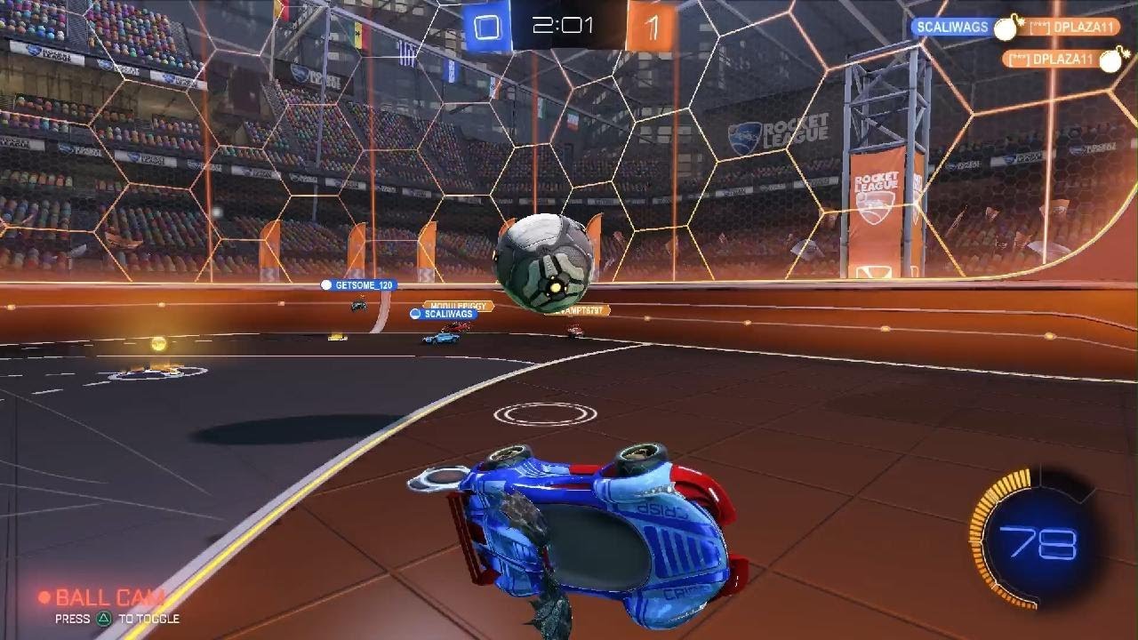 Rocket League W for my team!