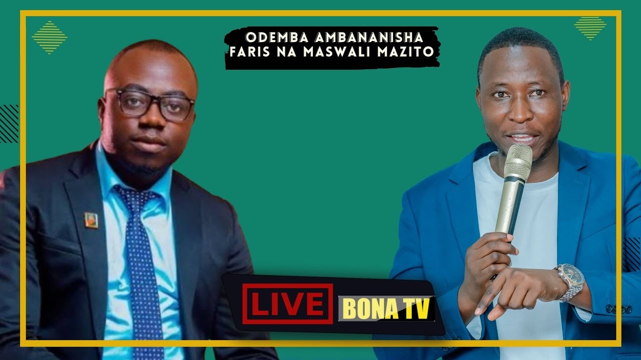 🔴LIVE:CHIEF ODEMBA AMBANANISHA FARIS BURUHANI MWENYEKITI WA UVCCM MKOA WA KAGERA ATOA YA MOYONI