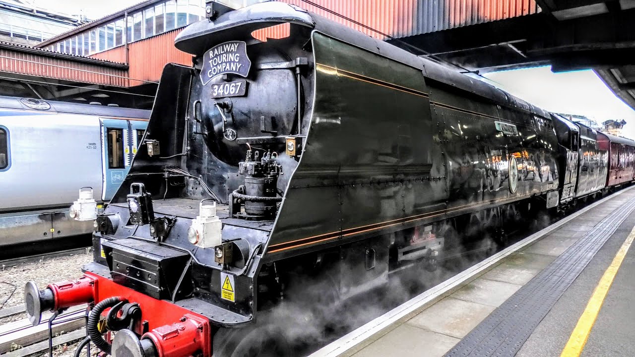 'Edinburgh Flyer' Steam Tour | 34067 'Tangmere' - York to Edinburgh | 17th May 2025