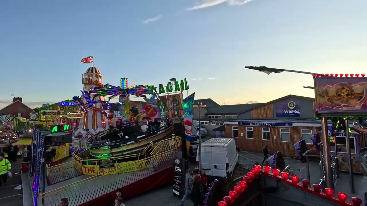 Jamie Whiting's Ghost Train Onride Pov @ Hull Fair 14/10/2023