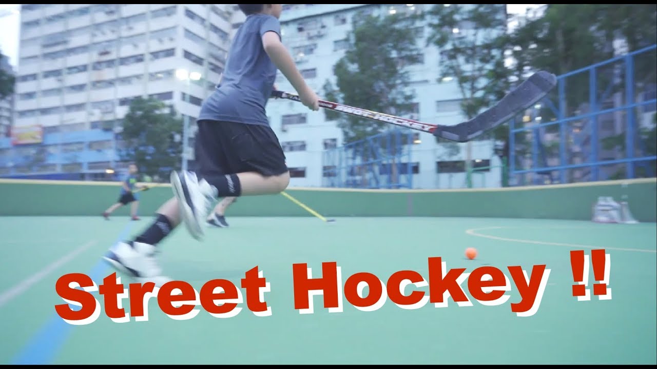 Street hockey scrimmage!!