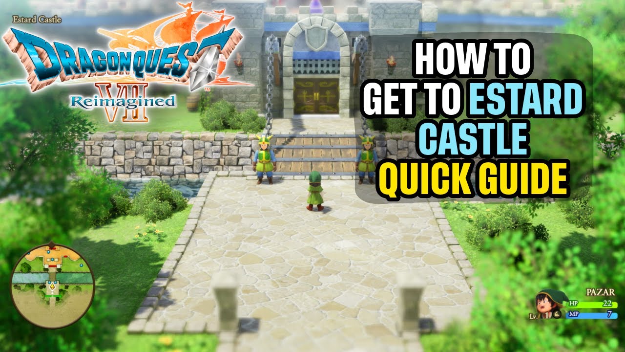 Как добраться до замка Эстард в DragonQuest VII Reimagined: краткое руководство