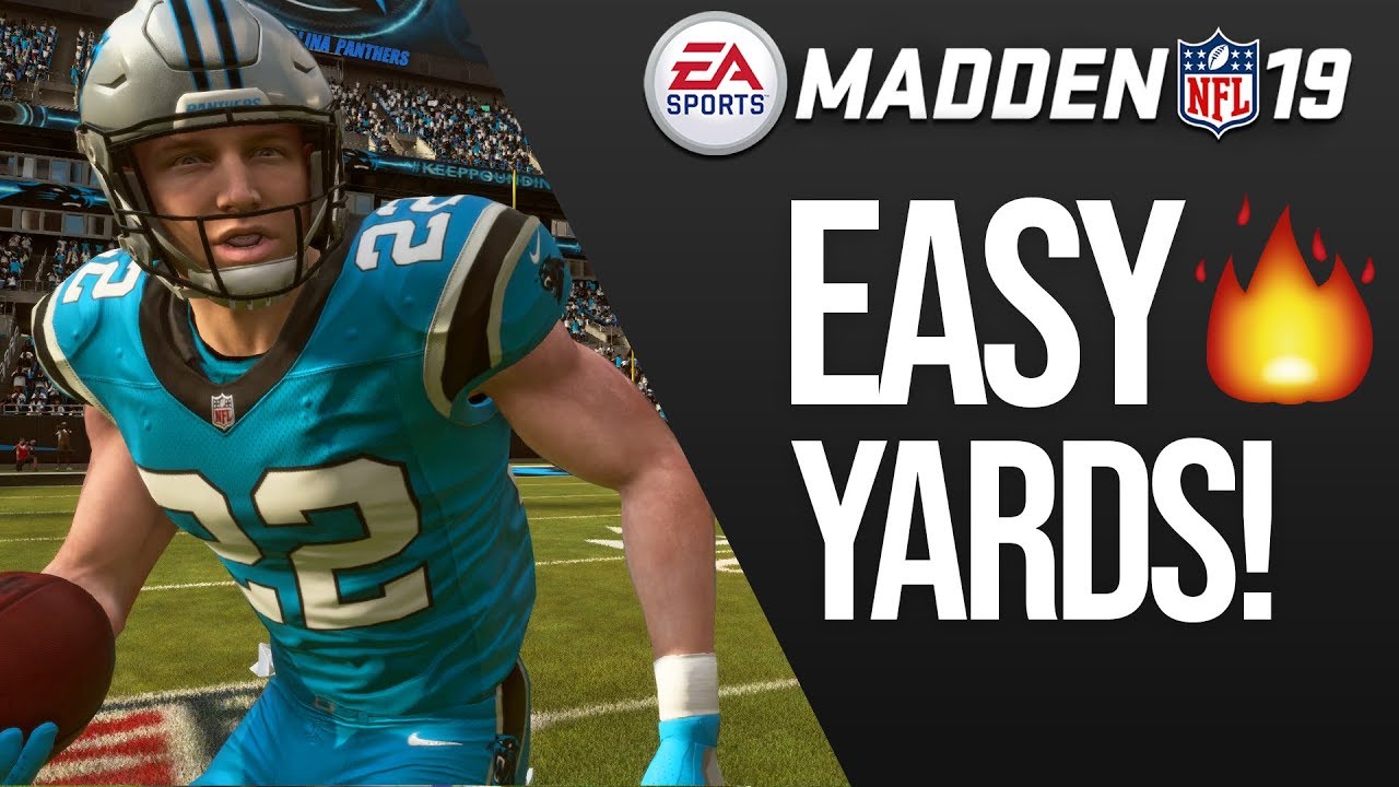 This Run Play Is Money! Easy Rushing Yards In Madden 19!