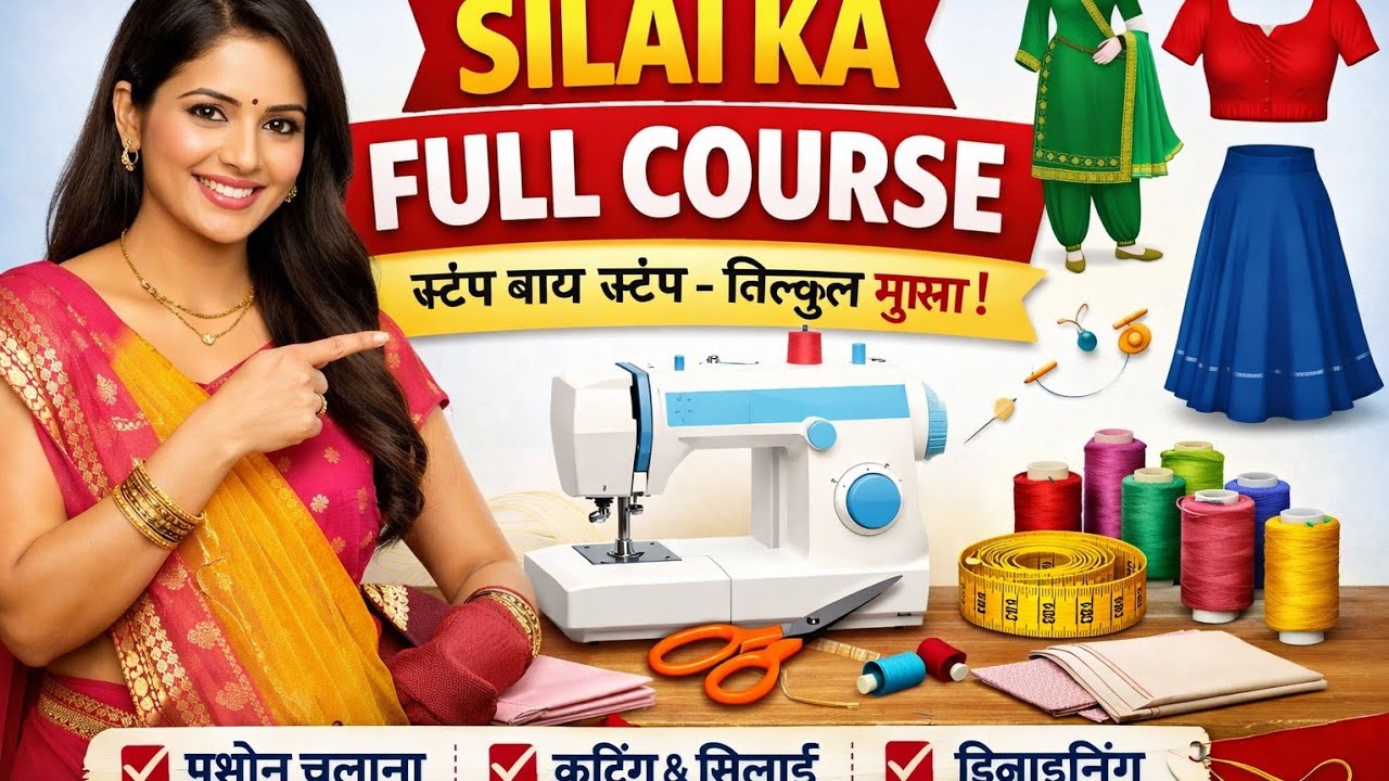 Silai Sikhe By Soni Vlogs  is live